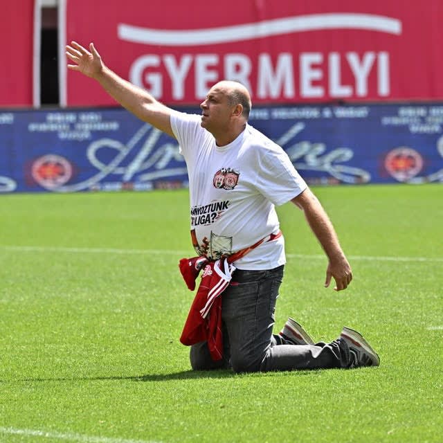 Laszlo Dioszegi și Zoltan Szondy solicitând sprijin la premierul Ungariei