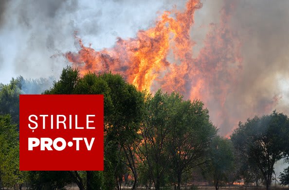 Pompieri spanioli în acțiune în timpul incendiilor de vegetație