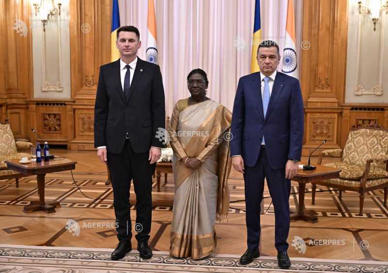 Grindeanu afirmă că vizita președintei Indiei a fost una istorică în România în ultimii 30 de ani