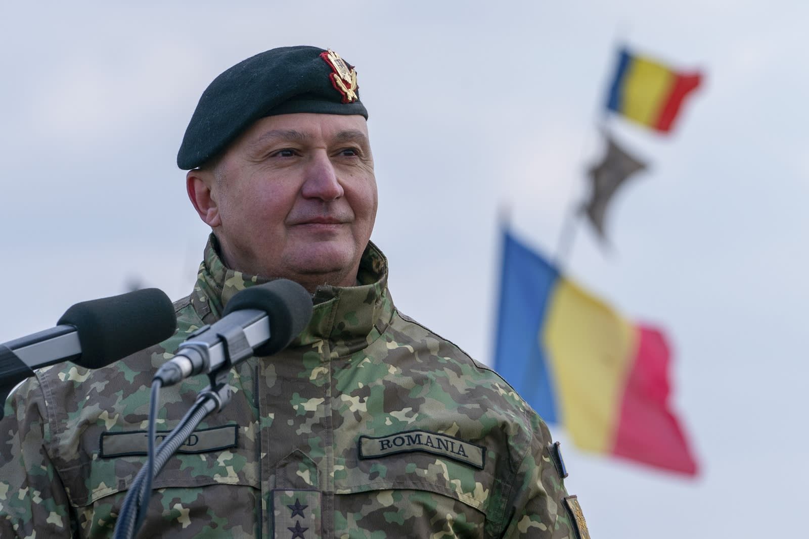 General Gheorghiță Vlad în conferință la Ministerul Apărării