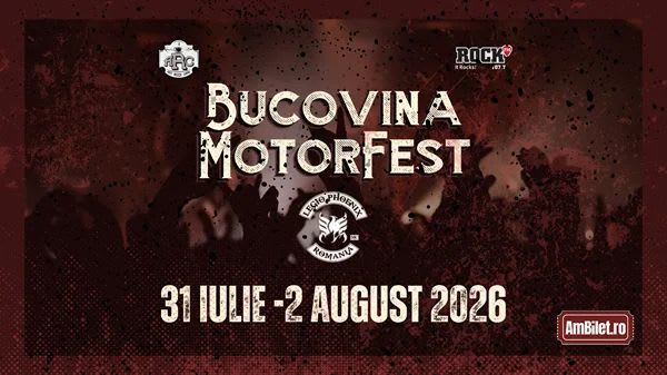 Bucovina Motorfest 2026 revine la Cetatea de Scaun. Trei zile de rock, motoare și spectacol în inima Sucevei