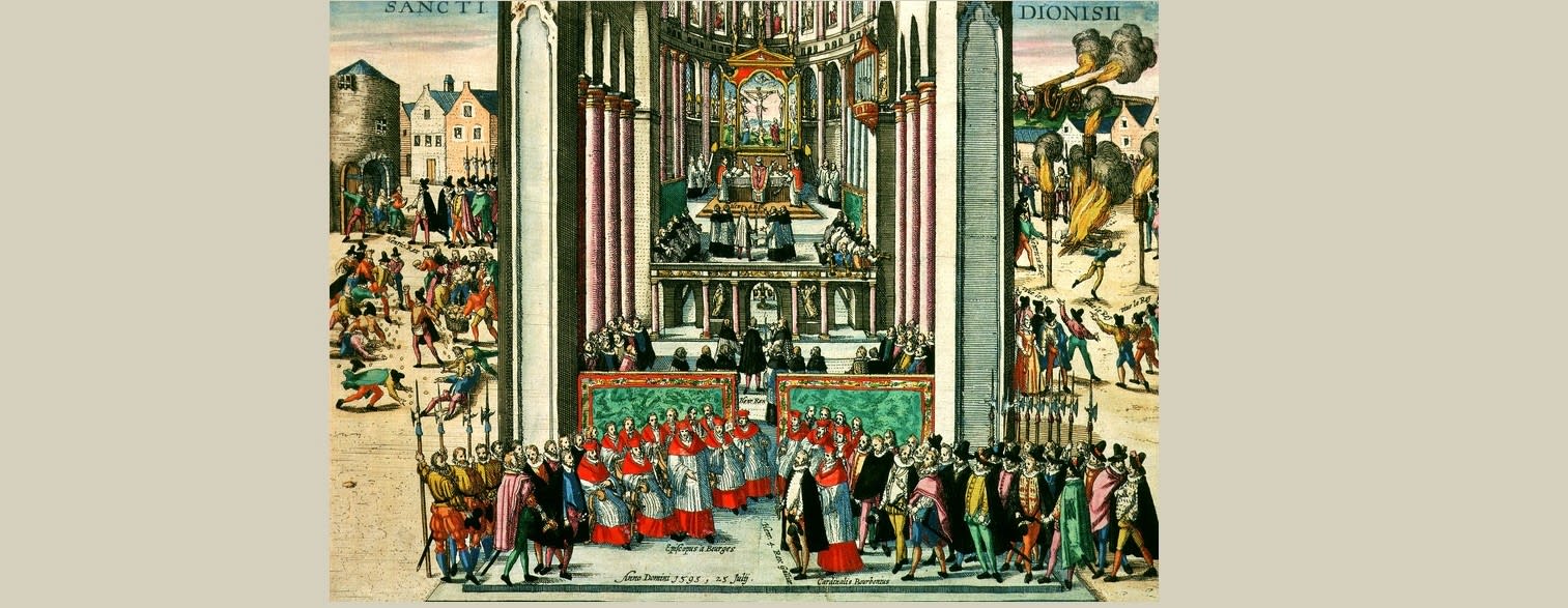 Henric al IV-lea la catedrală Henric al IV-lea la catedrală