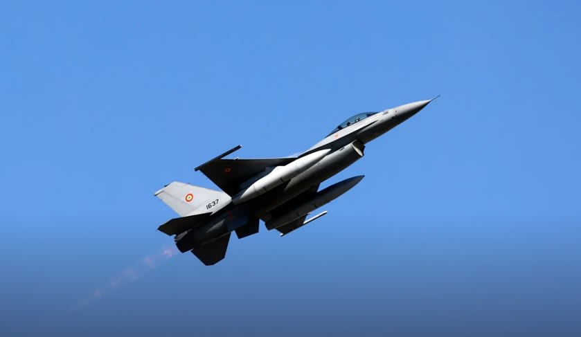 Dronă doborâtă de forțele române în spațiul aerian național
