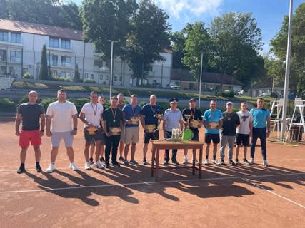 Pompier botoșănean, locul II la etapa finală a „Cupei A.S.P.R.” la tenis