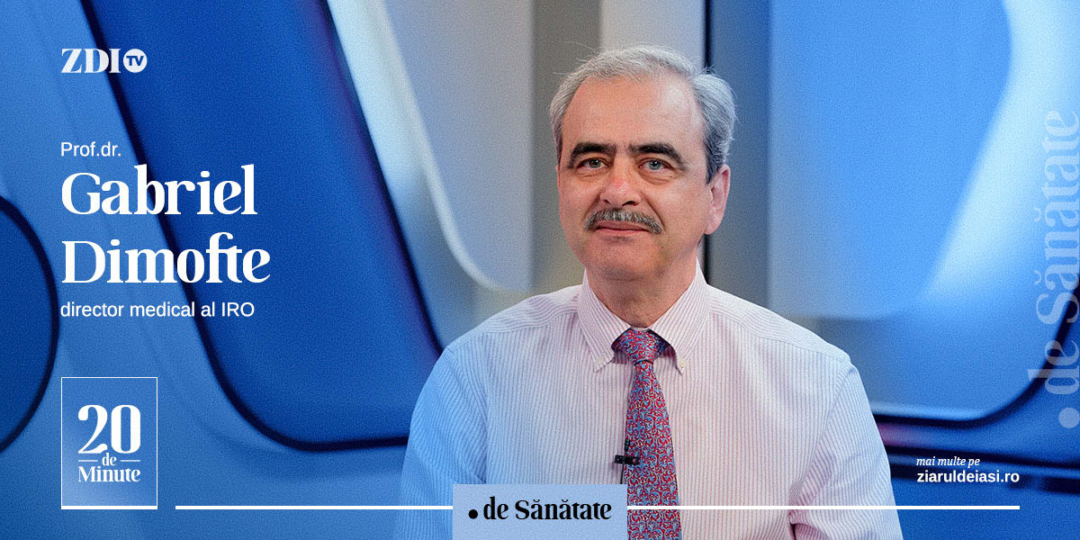Director medical IRO Iași discutând despre cancer