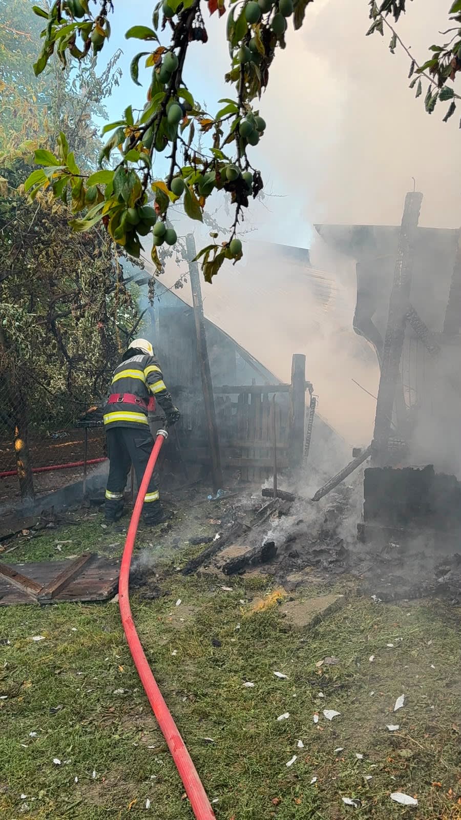 Incendiu la o gospodărie din Petia-Bunești Incendiu la o gospodărie din Petia-Bunești