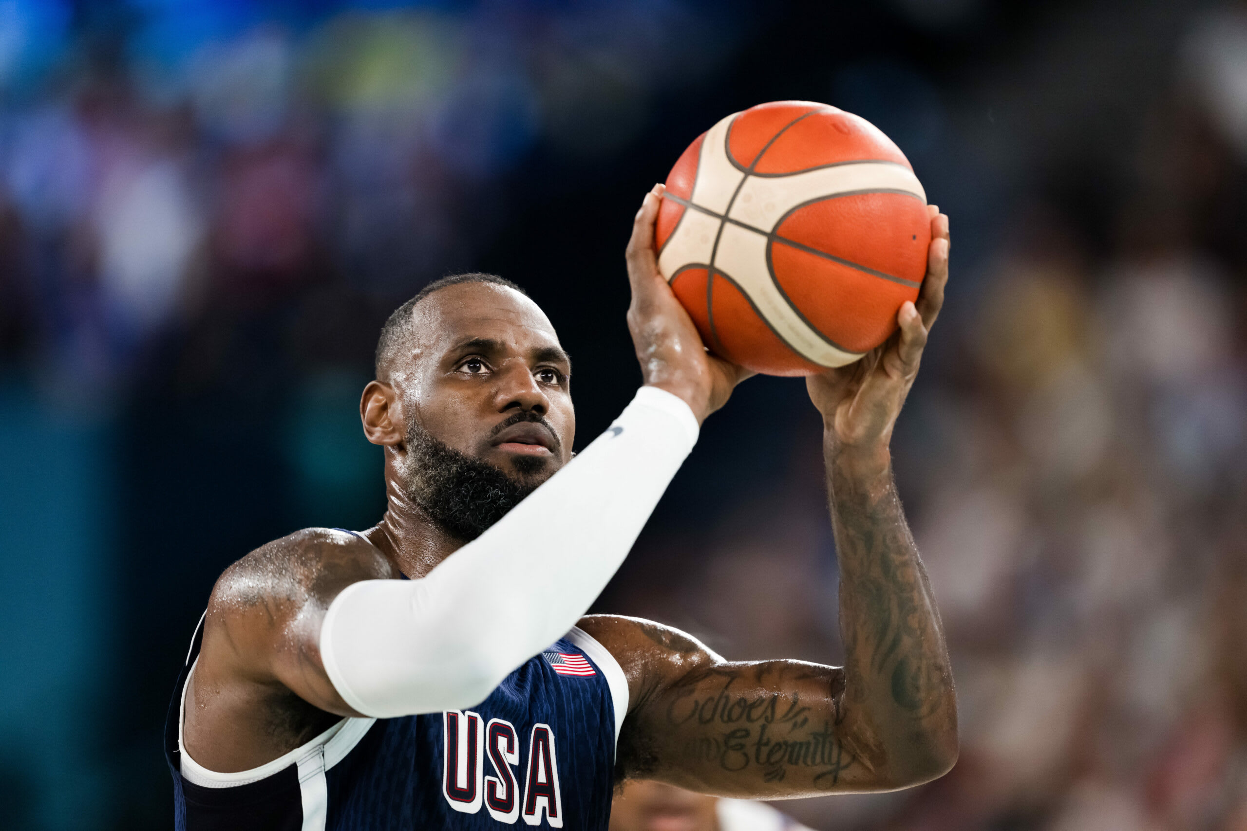 Donald Trump and LeBron James