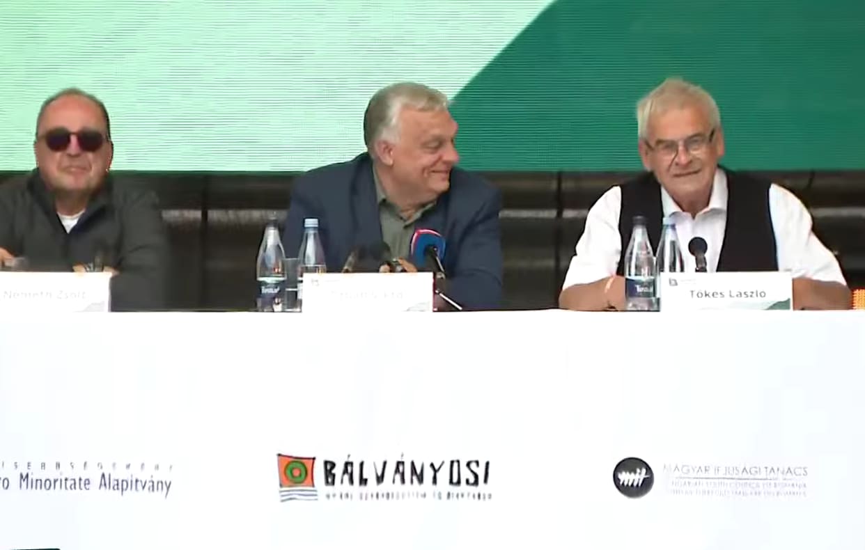 László Tőkés la Băile Tușnad