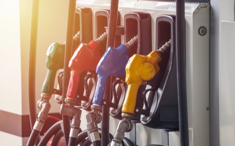Pompa de carburanți în Cluj-Napoca, prețuri afișate
