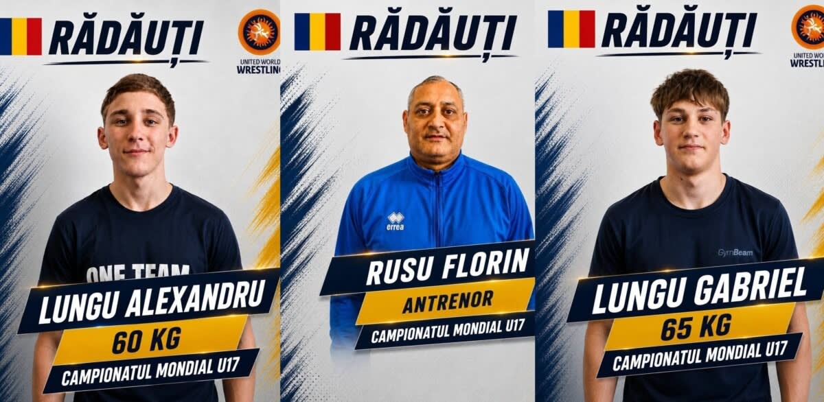 Sportivi din Rădăuți pregătindu-se pentru competiție