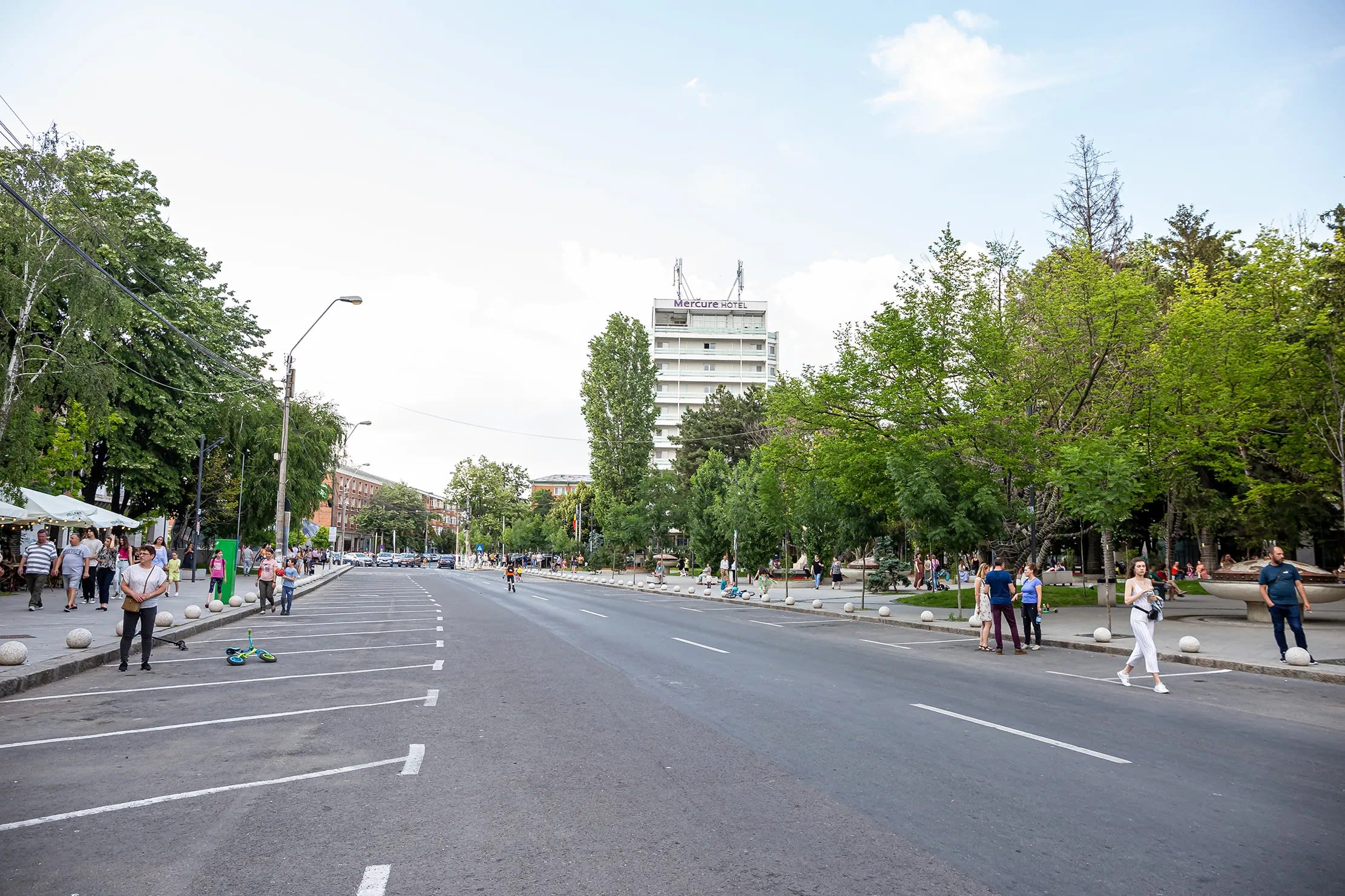 Autobuz deviat pe strada Prelungirea Traian în Galați