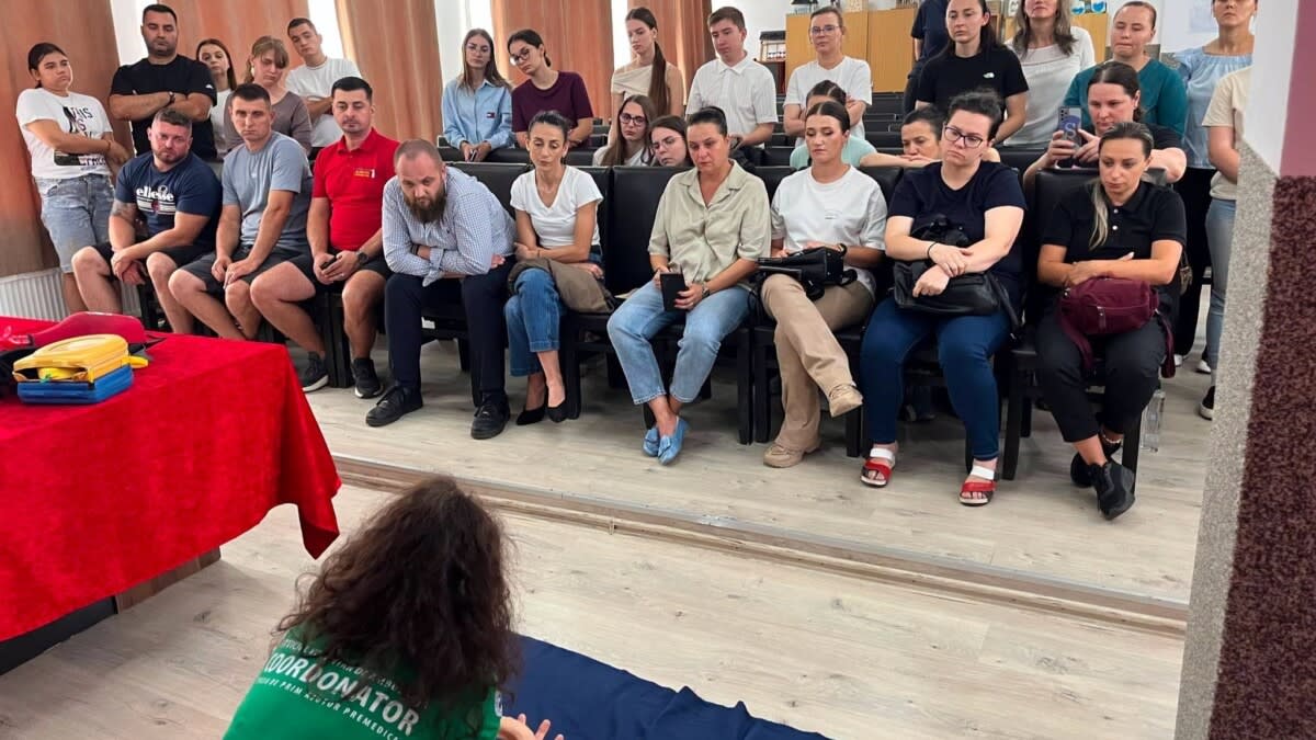Curs de prim ajutor în comunitate