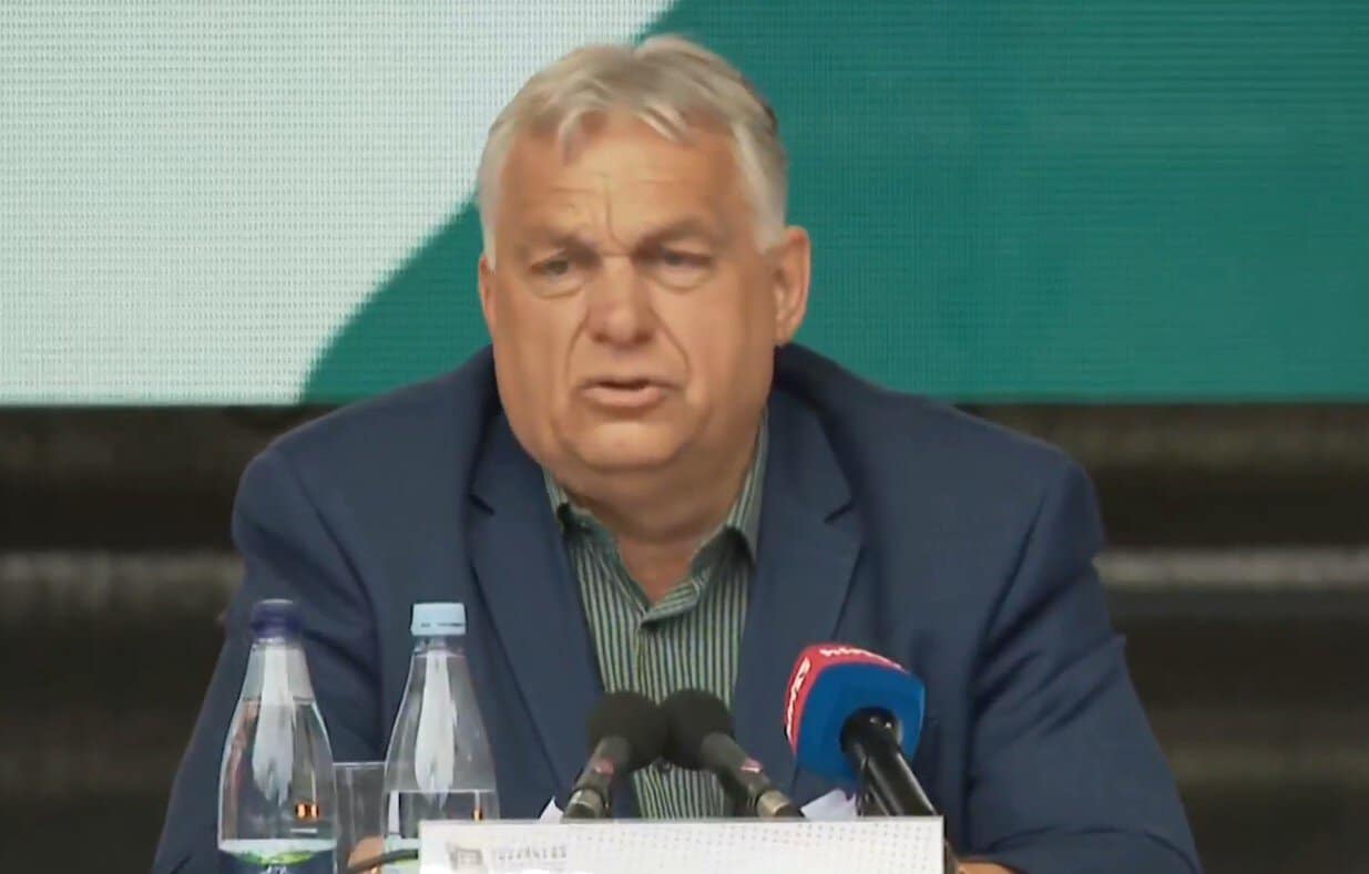 Viktor Orbán în discurs la Băile Tușnad, România