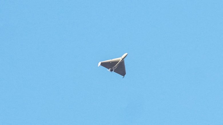 Dronă doborâtă de Forțele Aeriene Române Dronă doborâtă de Forțele Aeriene Române