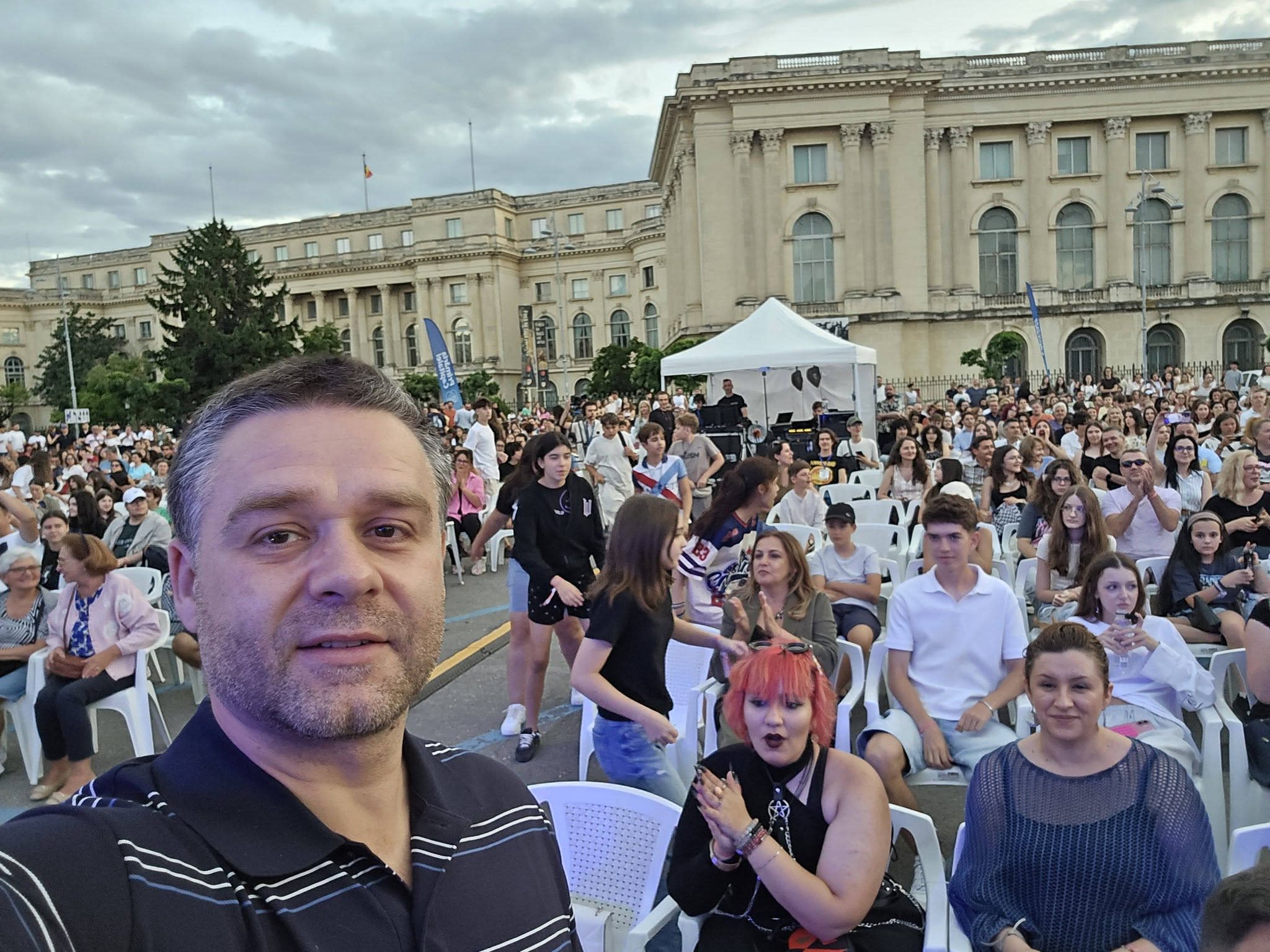 Primarul Ciprian Ciucu participând la Festivalul Boovie în București Primarul Ciprian Ciucu participând la Festivalul Boovie în București