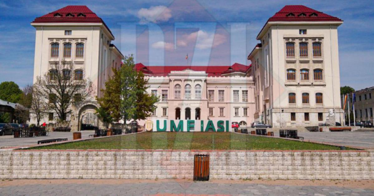 Studenți susțin examenul de admitere la UMF Iași
