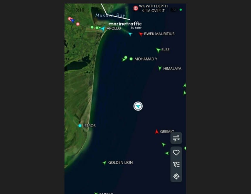 Echipaj de salvare maritimă în acțiune în Delta Dunării
