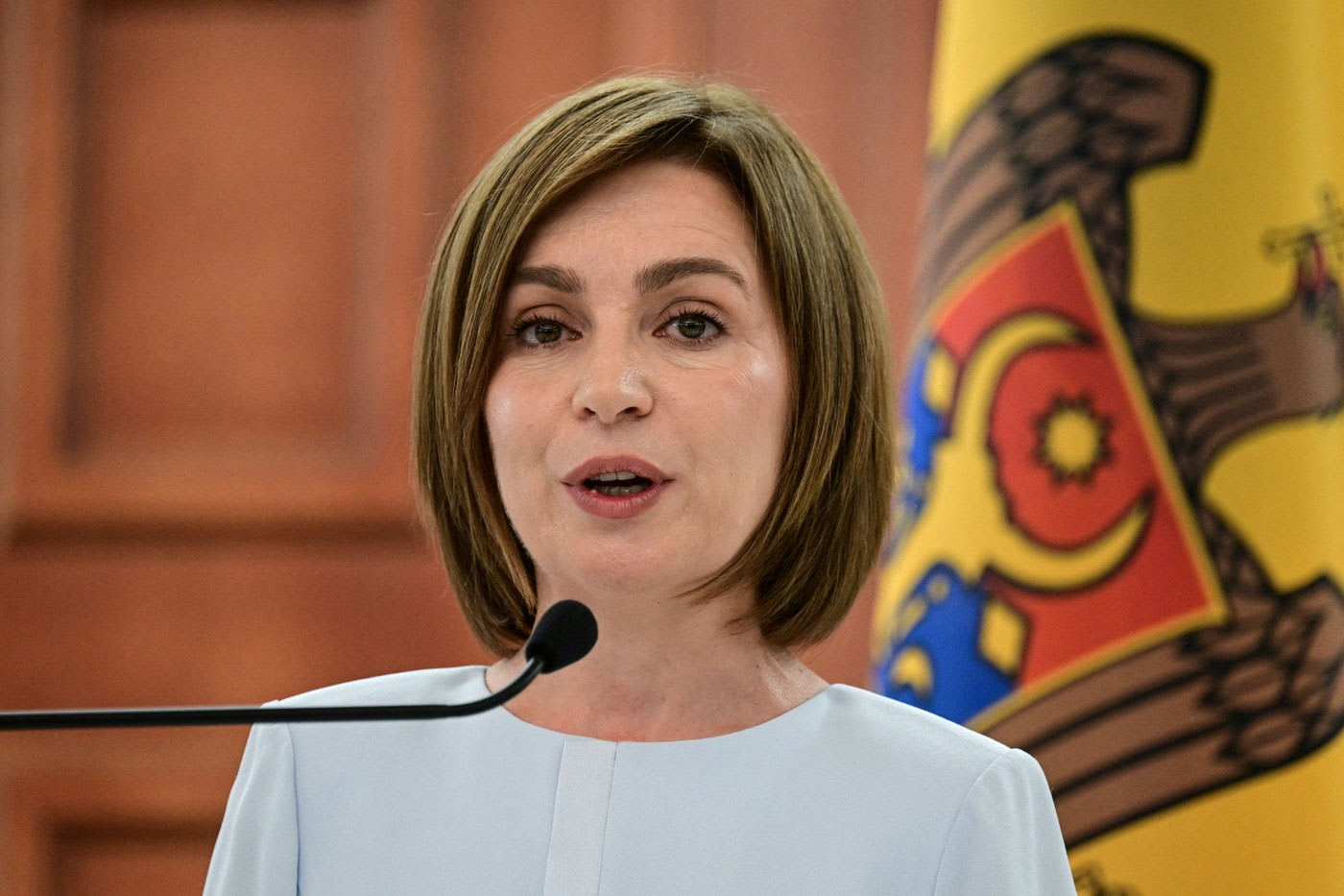Maia Sandu reacționează după doborârea dronei de către România