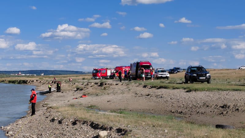 Râul Moldova, locul tragediei Râul Moldova, locul tragediei
