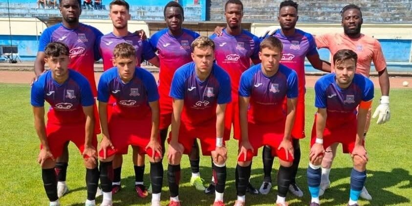 Fotbal echipa Unirea Tășnad în meci de verificare