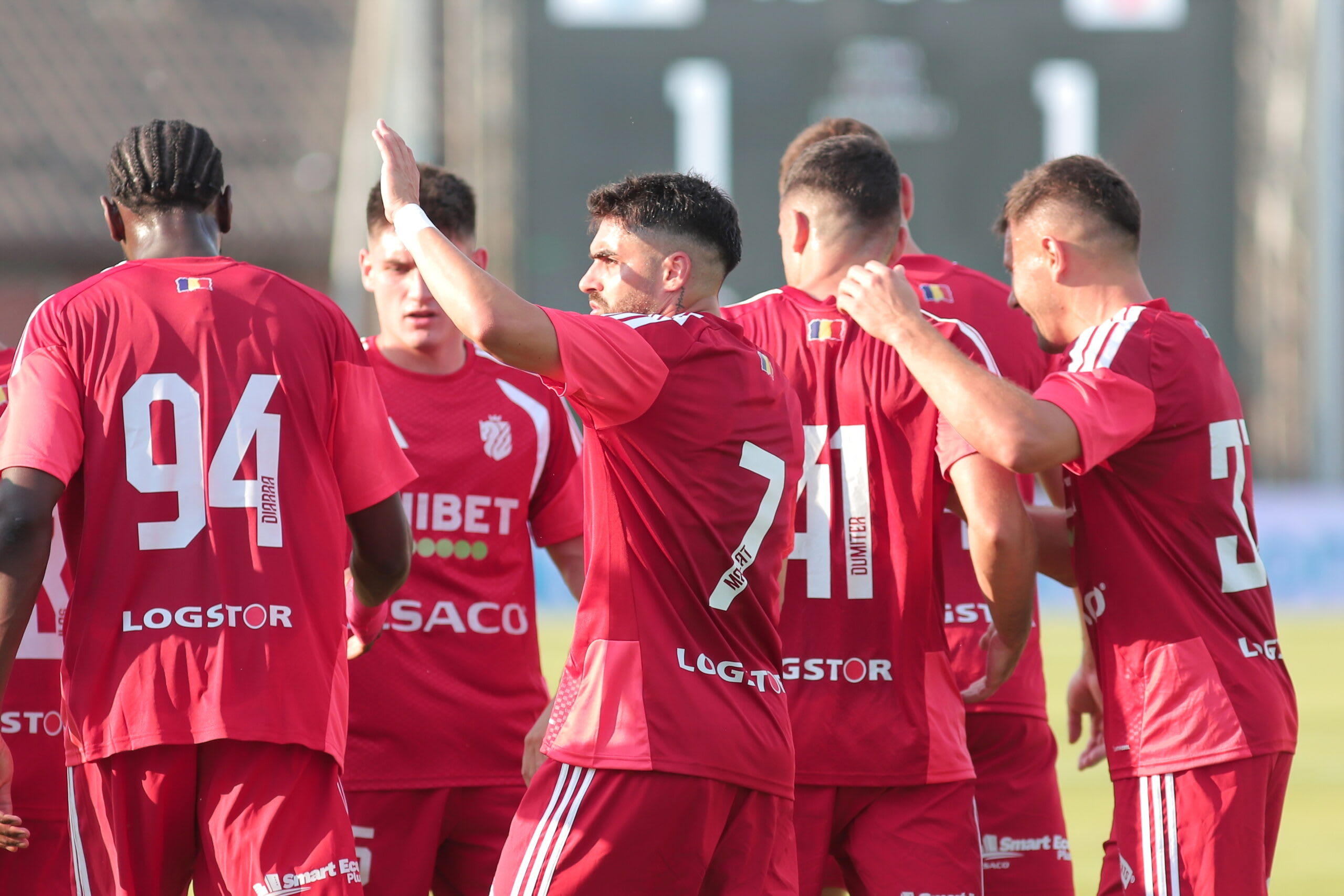 Fotbal în stadion, meci CFR Cluj - FC Voluntari, 27 iulie 2026