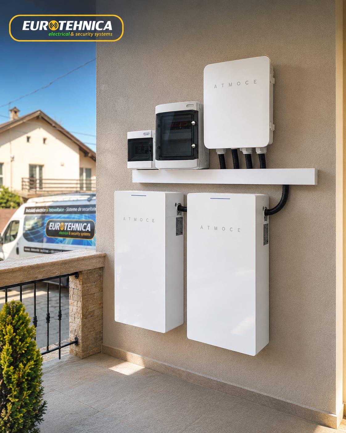 Transformă-ți Sistemul Fotovoltaic în Sursă Neîntreruptă de Energie: Baterii de stocare Atmoce prin Eurotehnica