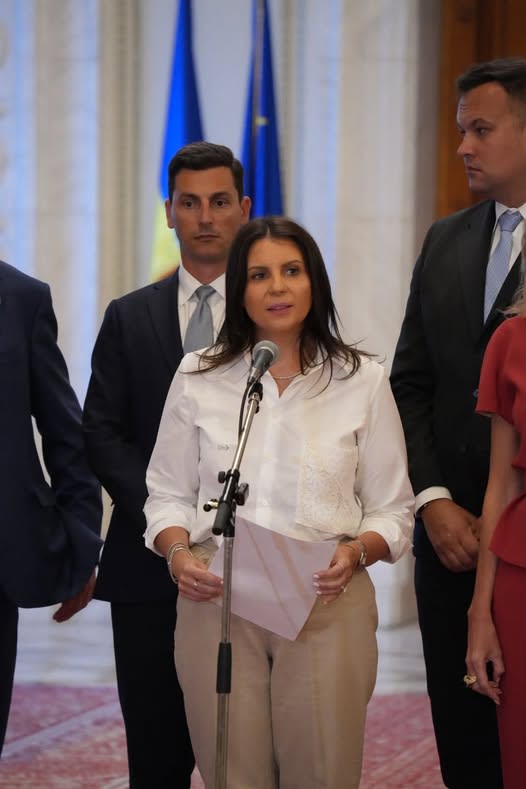 Gabriela HORGA în discurs parlamentar Gabriela HORGA în discurs parlamentar