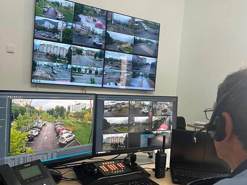 Poliție locală Baia Mare în dispecerat modernizat Poliție locală Baia Mare în dispecerat modernizat