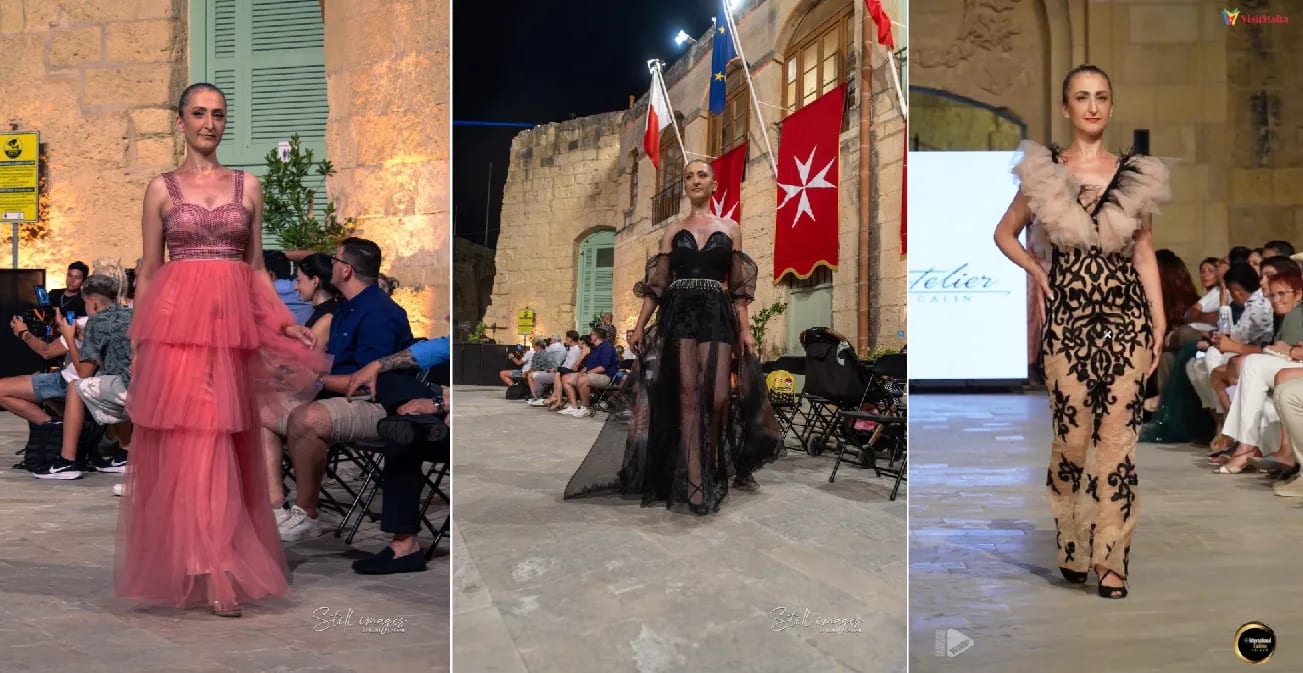 (FOTO) Mihaela Gavril a urcat pe podiumul internațional la Malta, la International Fashion Island