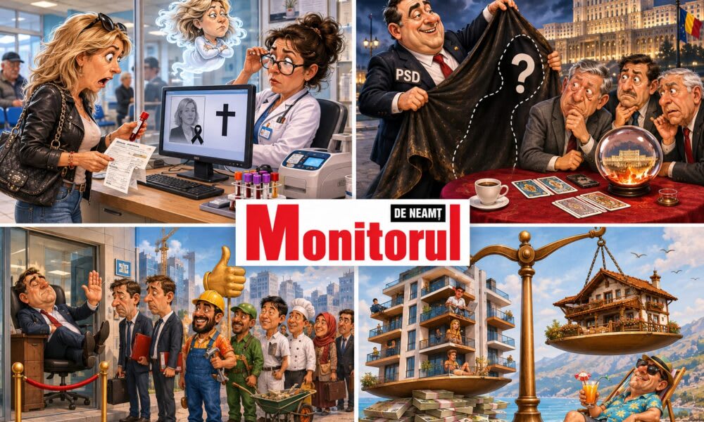 O femeie surprinsă în fața unui birou de evidență O femeie surprinsă în fața unui birou de evidență