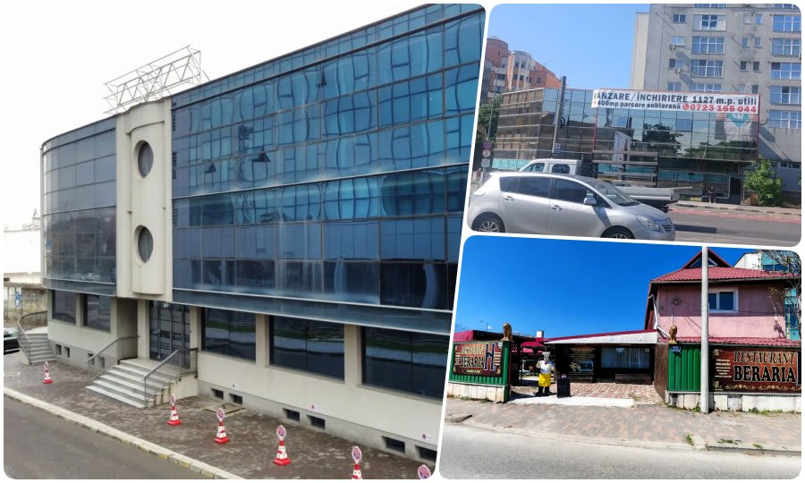 Clădiri de milioane de euro și spații comerciale goale în Bacău, scoase la vânzare
