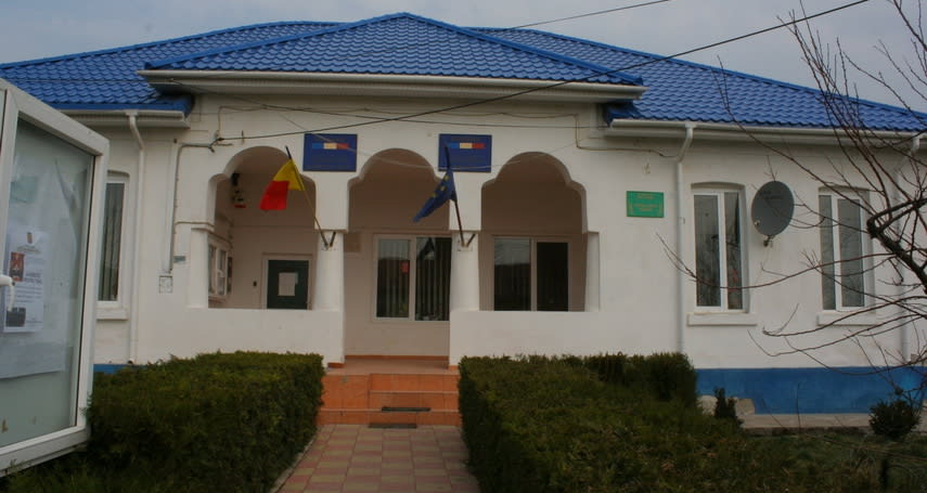 Lucrări de reparații drumuri în comuna Bărăganu, Constanța