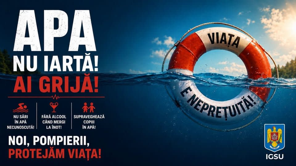Pompieri din Hunedoara supraveghează zona de scăldat Pompieri din Hunedoara supraveghează zona de scăldat