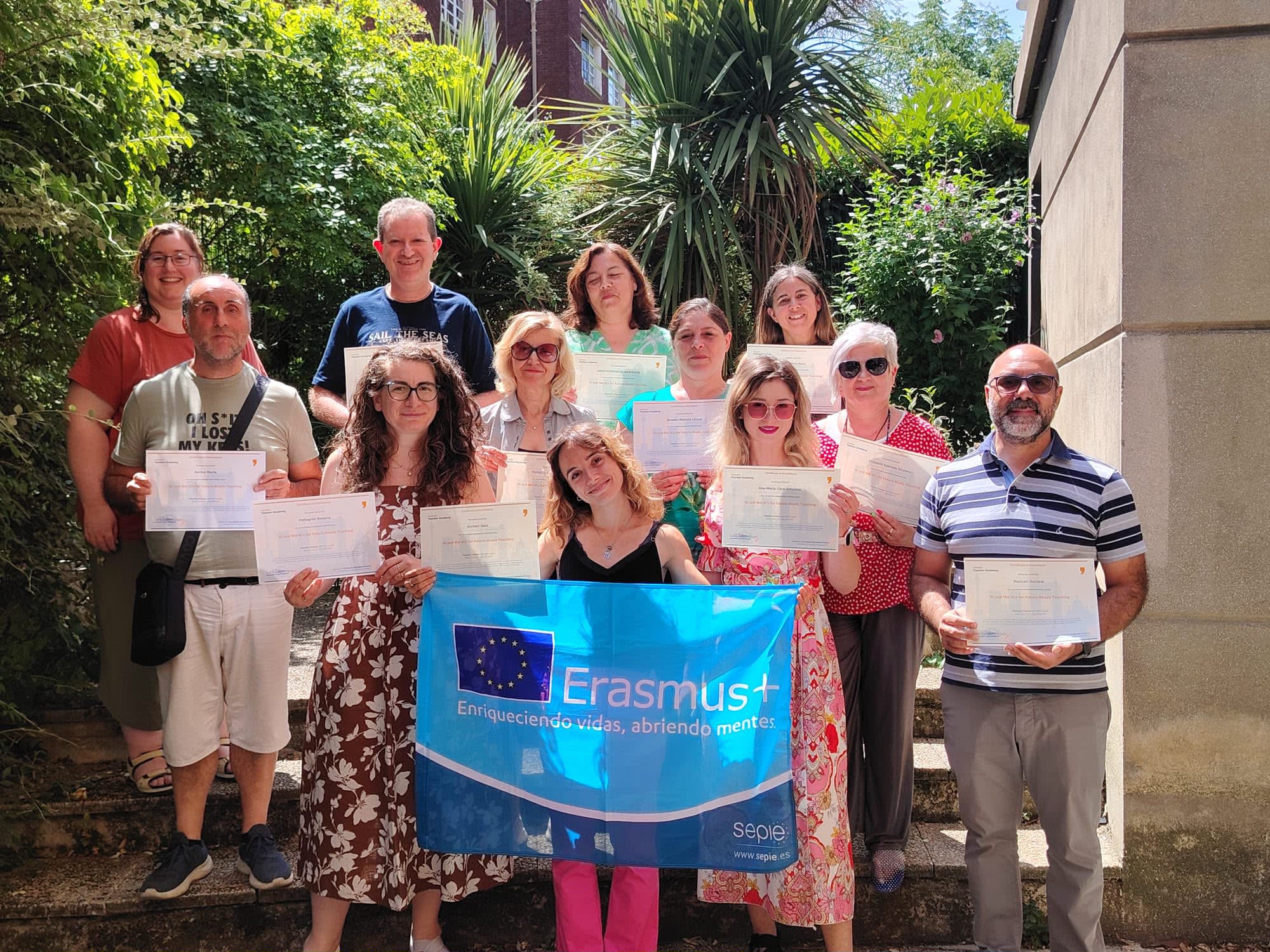 Profesori la curs Erasmus+ în Paris Profesori la curs Erasmus+ în Paris