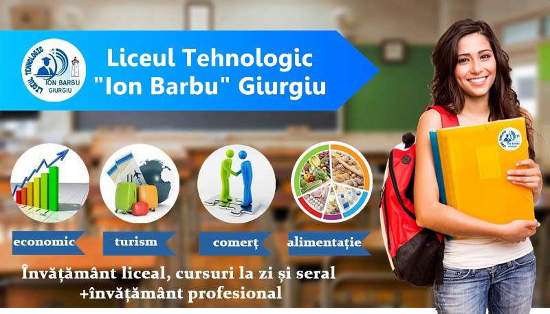Elevi în sala de clasă, liceul Ion Barbu Giurgiu Elevi în sala de clasă, liceul Ion Barbu Giurgiu