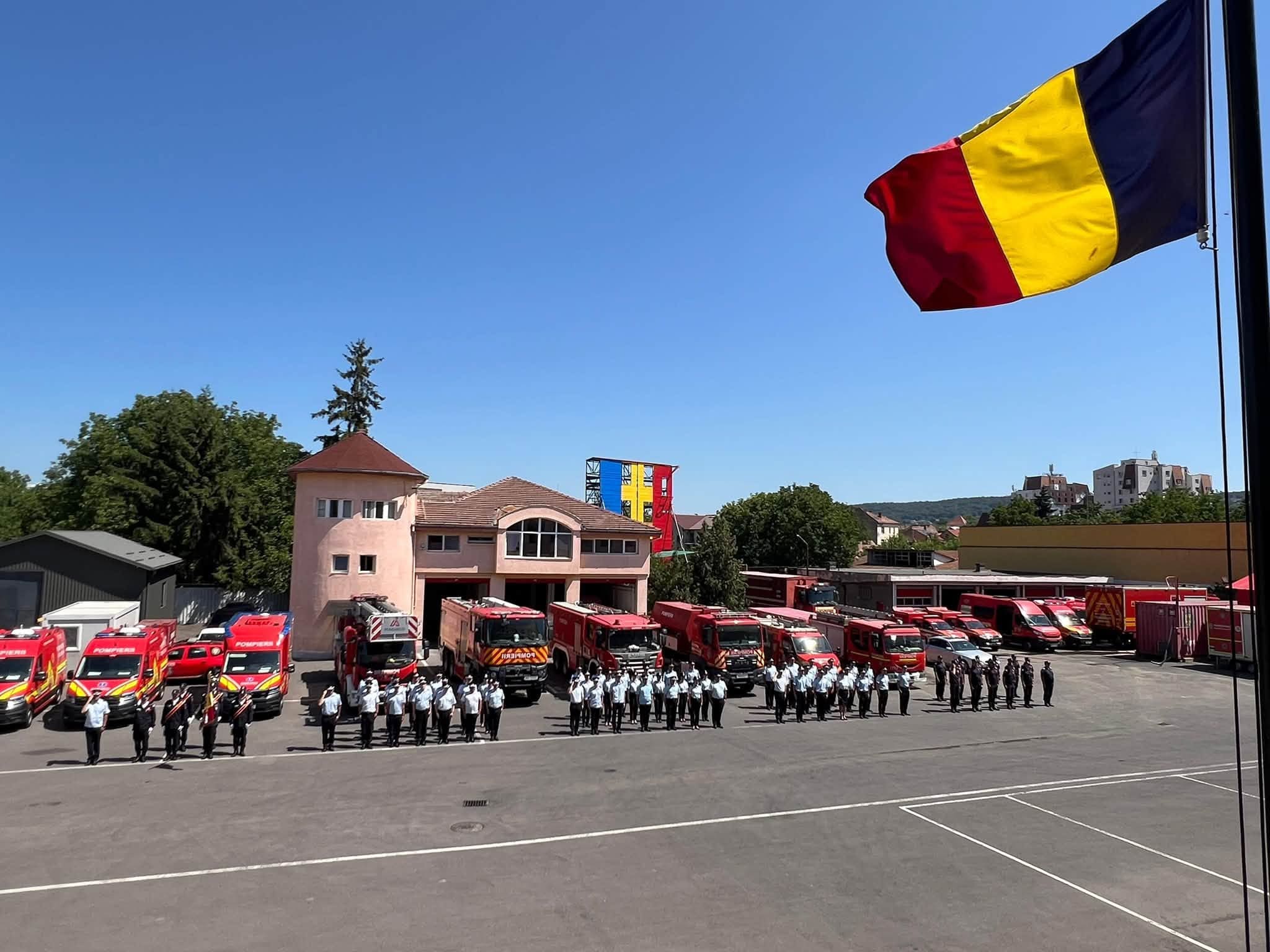 ISU Mureș a anunțat avansări în grad în cadrul ceremoniei militare din 31 iulie 2026