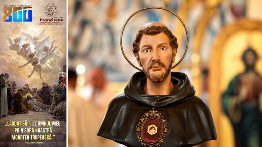 Relicvele Sfântului Francisc de Assisi expuse la Cluj-Napoca