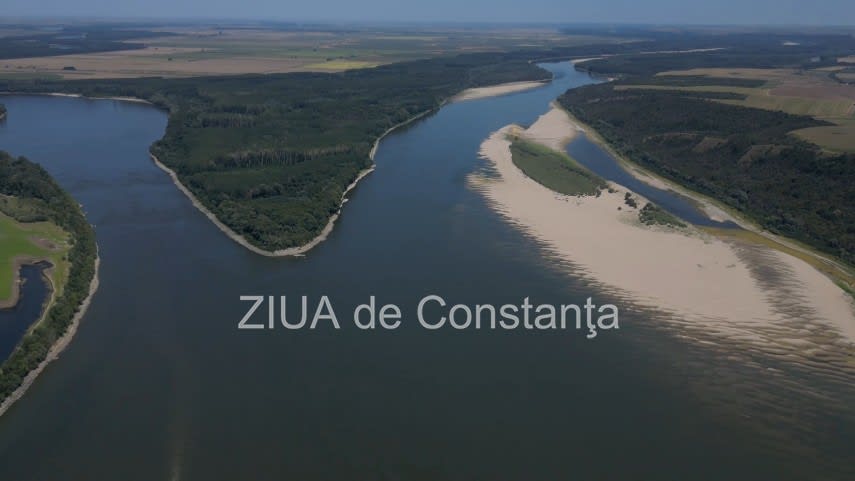 Echipe de specialiști în acțiune pe malul Dunării în Constanța