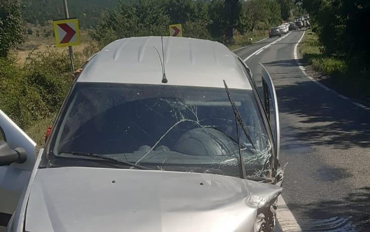 Accident rutier pe DN22 aproape de Telița, Tulcea Accident rutier pe DN22 aproape de Telița, Tulcea