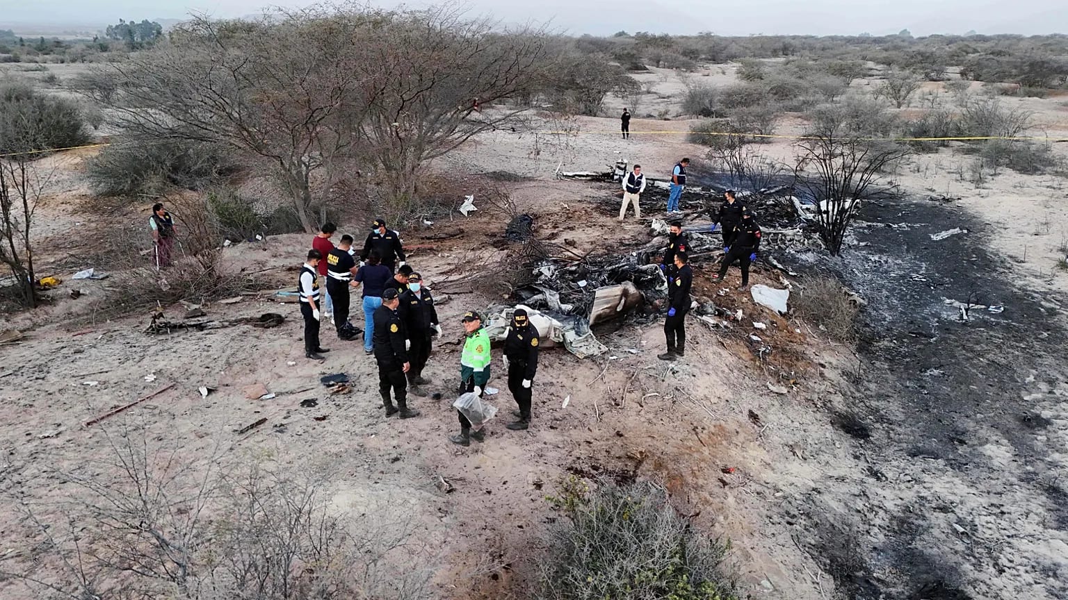 Un avion turistic cu 13 persoane s-a prăbușit la situl Nazca din Peru
