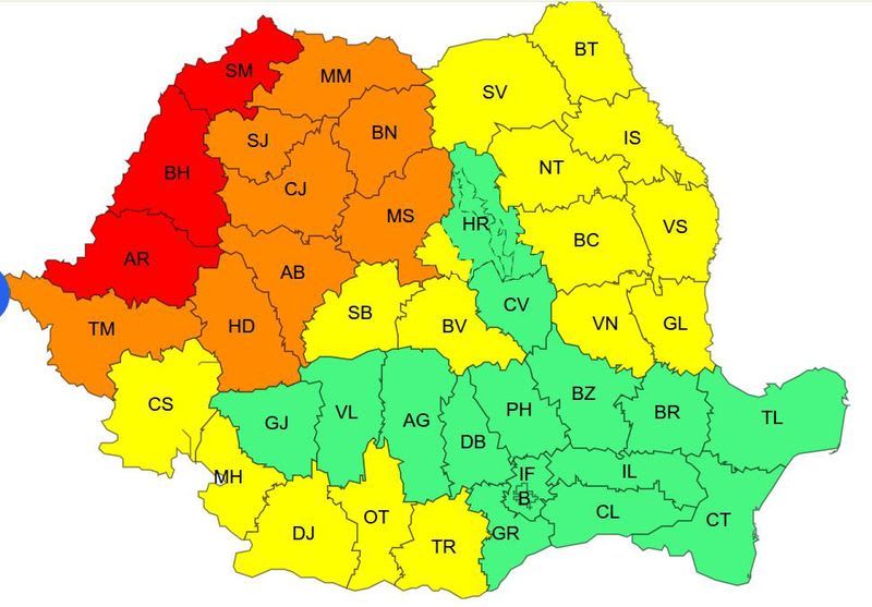 Val de căldură în Neamț cu temperaturi ridicate Val de căldură în Neamț cu temperaturi ridicate