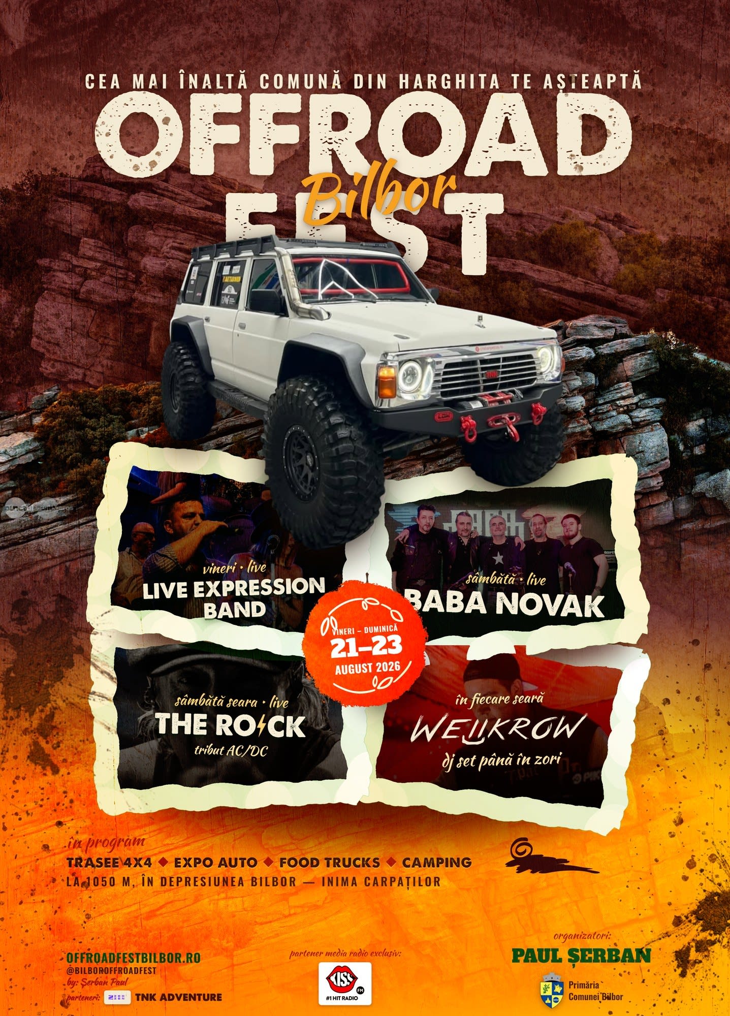 Participanți off-road în pădurea din Bilbor, Harghita Participanți off-road în pădurea din Bilbor, Harghita