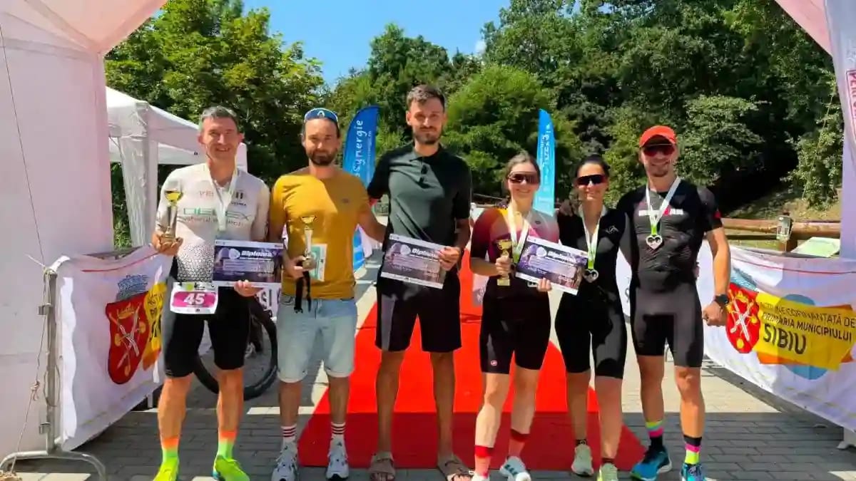 CSM Unirea Alba Iulia a obținut rezultate excelente la Sibiu Triathlon Challenge 2026