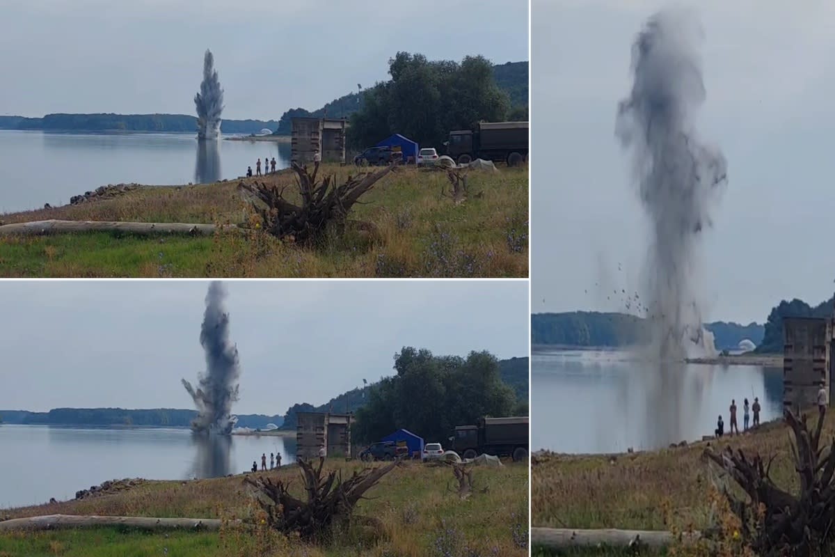 Armata a detonat stânca Pârjoaia pentru protejarea centralei de la Cernavodă în contextul scăderii debitului Dunării