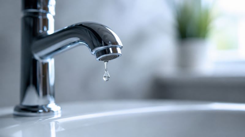 Robinet de apă închis, sistem de distribuție în Mihail Kogălniceanu