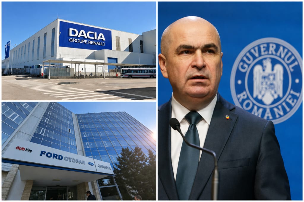 Fabrică Ford și Dacia în România cu utilaje oprite temporar Fabrică Ford și Dacia în România cu utilaje oprite temporar