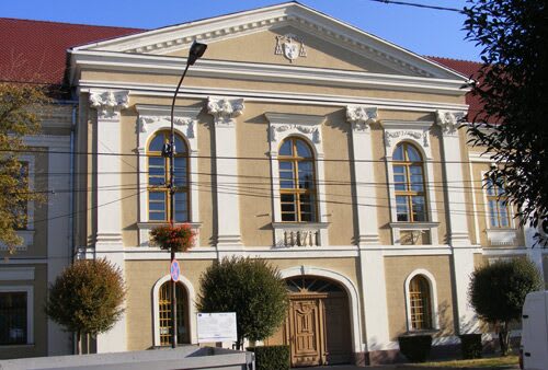 Fațada Palatului Episcopal Romano-Catolic din Satu Mare Fațada Palatului Episcopal Romano-Catolic din Satu Mare
