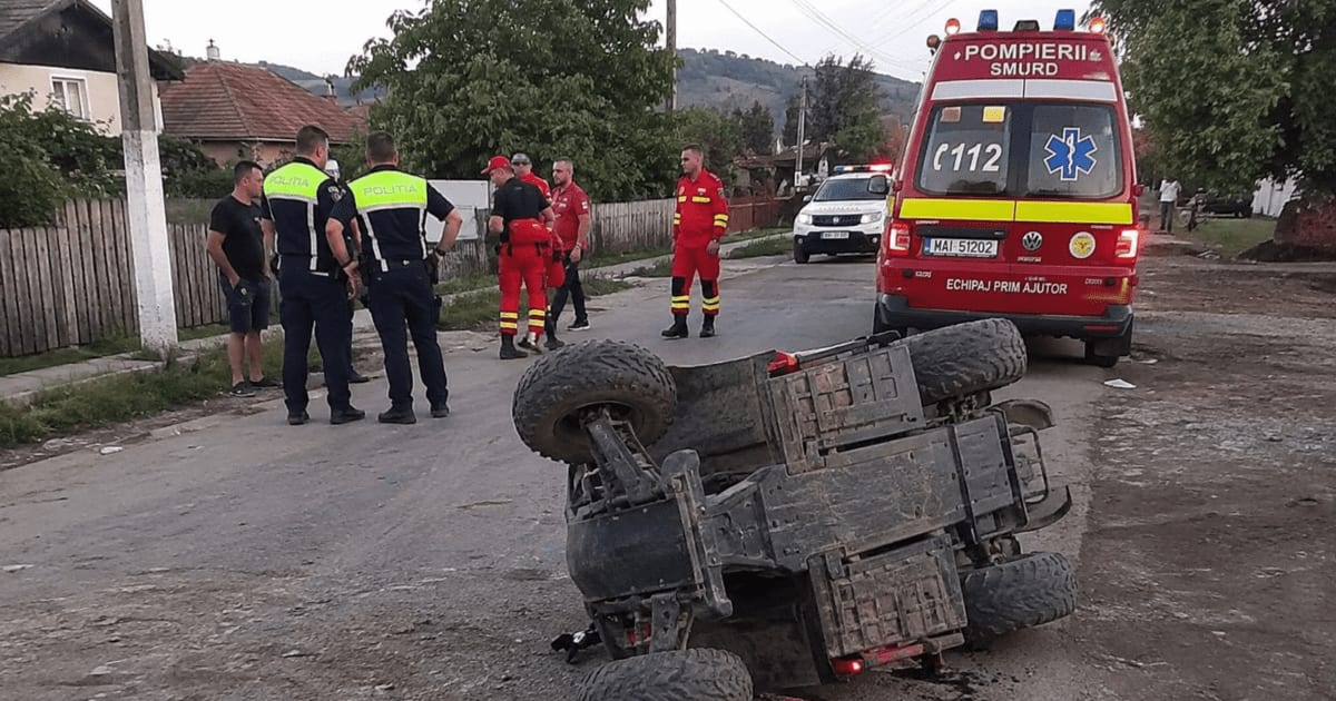 Accident ATV Popești Accident ATV Popești