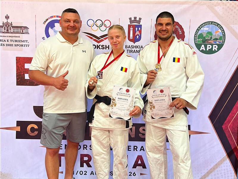 Judoka din Baia Mare pe podium la Campionatul Balcanic Judoka din Baia Mare pe podium la Campionatul Balcanic
