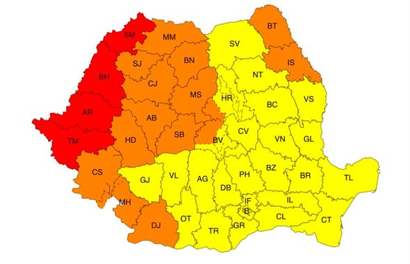 ANM a anunțat val de caniculă în Oltenia: temperaturi de până la 39°C în perioada 4-6 august